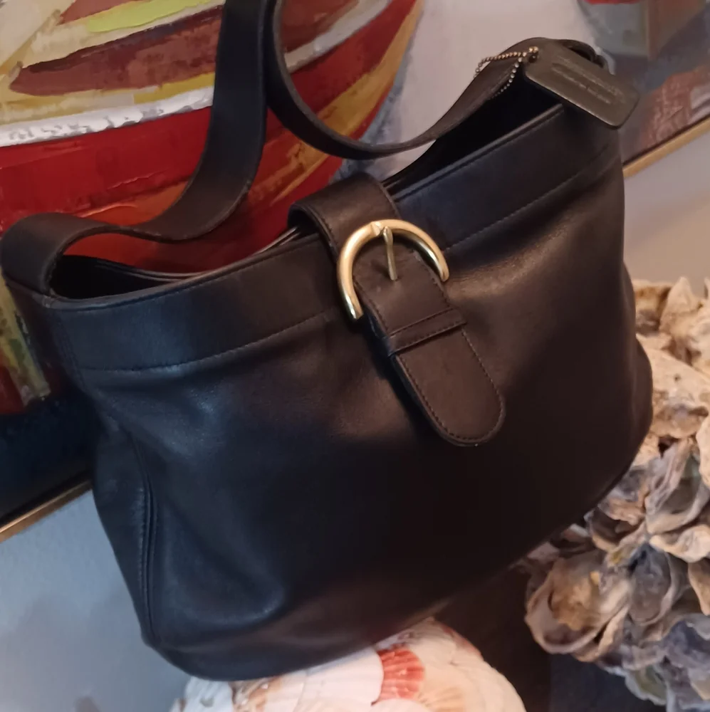 VINTAGE COACH 1997 ELDRIDGE HOBO TOTE BAG - Picture 3 of 17